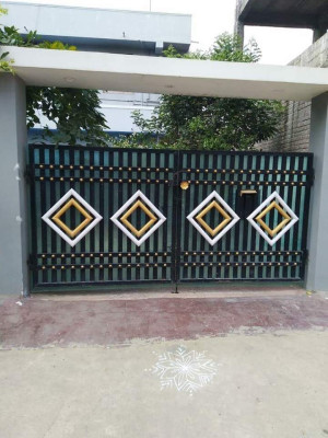 Aluminium gate fabrication in Muscat and Sohar Oman 4 - تفصيل بوابة ألمنيوم في مسقط وصحار… – cast aluminium gate fabrication – Al Noor Musc…