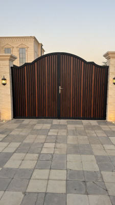Aluminium gate fabrication in Muscat and Sohar Oman 8 - تفصيل بوابة ألمنيوم في مسقط وصحار… – cast aluminium gate fabrication – Al Noor Musc…