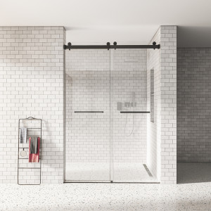 Waterproof shower glass enclosure installation in Muscat and Sohar Oman 1 - تركيب حوض است… – glass shower screen installation – Al Noor Mus…
