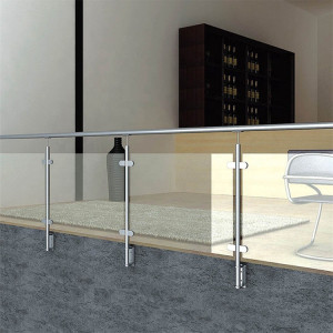 Glass balcony railing installation in Muscat and Sohar Oman 5 - تركيب درابزين شرفة زجاجي… – glass railing and balustrade installation – Al…