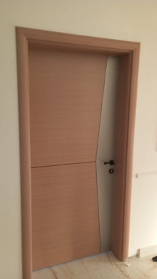 WPC fiber waterproof door installation in Muscat and Sohar Oman 5 - تركيب باب ألياف WPC م… – WPC waterproof door installation – Al Noor Mus…