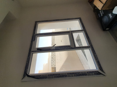 UPVC doors and windows installation in Muscat and Sohar Oman 7 - تركيب أبواب ونوافذ UPVC… – UPVC door supply and installation – Al Noor Mus…