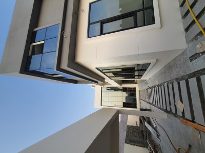 Finished aluminium UPVC and glass project in Muscat and Sohar Oman 1 - مشروع منتهي ألمنيو… – precision aluminium fabrication and laser weld…